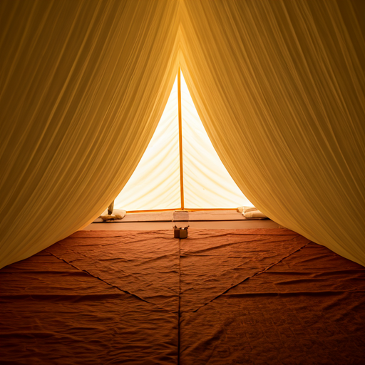 Meditation Tent Interior